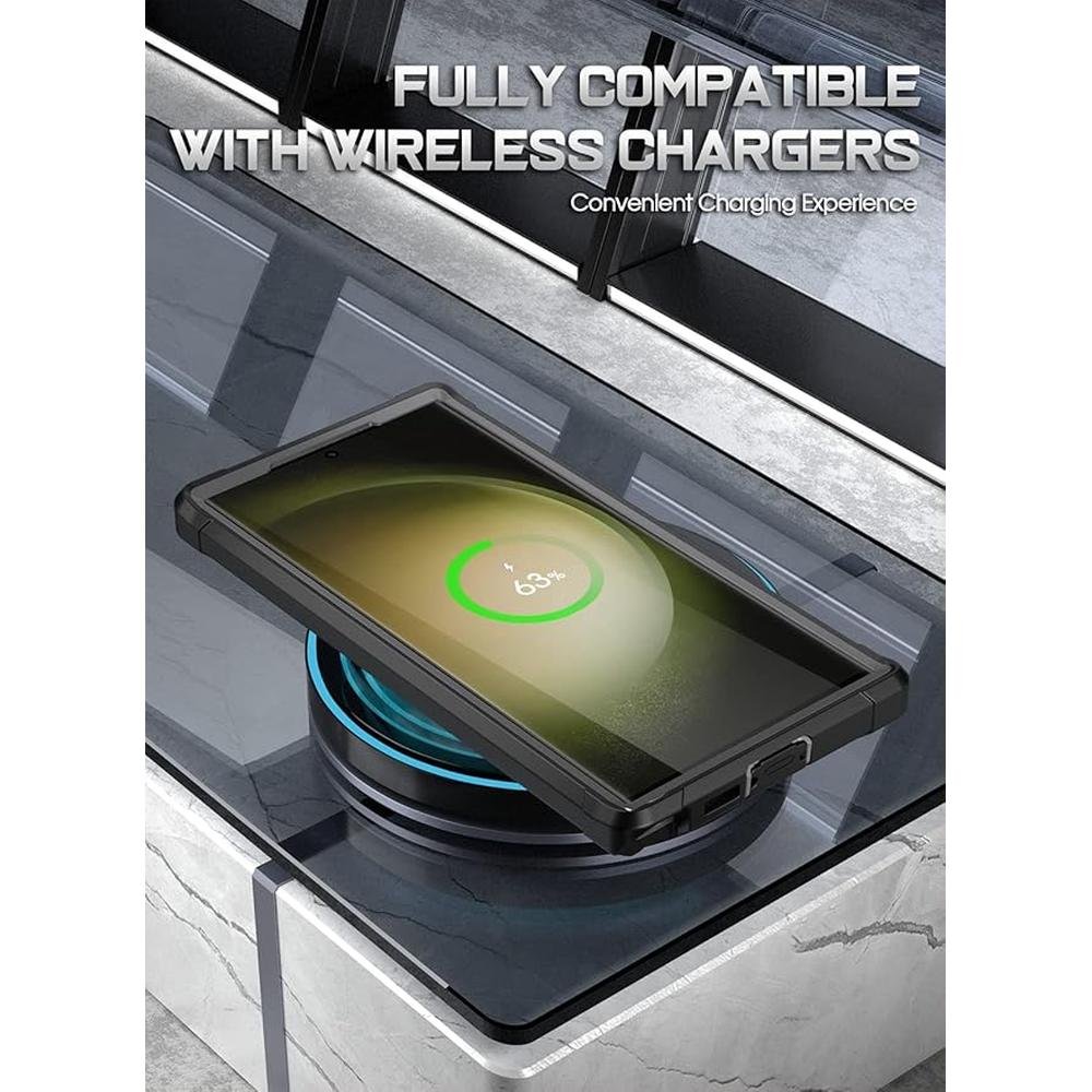 Case Clear: Poetic Guardian Galaxy S23 Ultra 5G 6.8 Inch – Close-up Detail