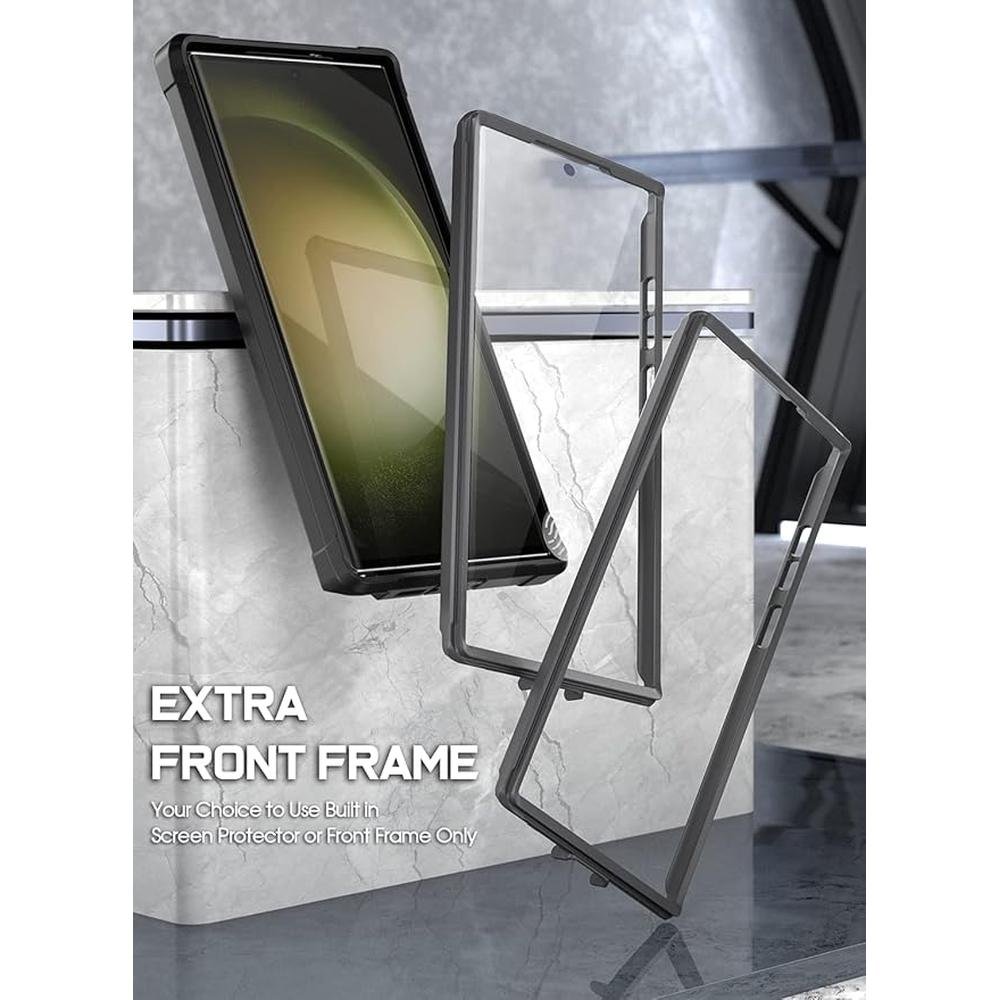 Case Clear: Poetic Guardian Galaxy S23 Ultra 5G 6.8 Inch – In Use
