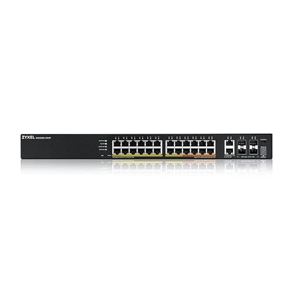 Zyxel 24-Port PoE Gigabit Switch – In Use