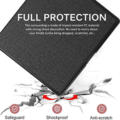 Kindle Scribe 2022 Case: Premium PU Leather Cover with Auto – Packaging