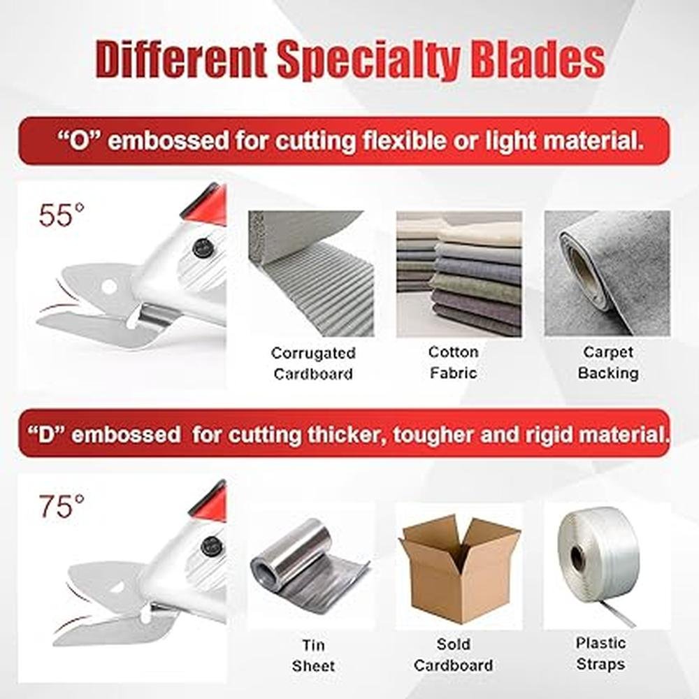 Electric Scissors: TOOLSPACE Cordless 4V Lithium-Ion – Close-up Detail
