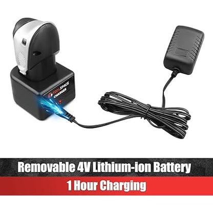 Electric Scissors: TOOLSPACE Cordless 4V Lithium-Ion – In Use