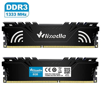 RAM Wlizedle: Wlizedle DDR3 16GB Kit 2x8GB 1333MHz CL9 – Packaging