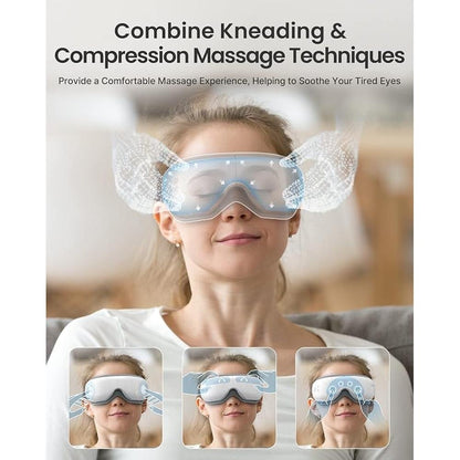 Eye Heat Mask: Renpho Eye Massager with Heat Eyeris 1 – In Use