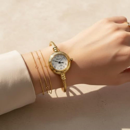 High-End Analog Display Watch – In Use