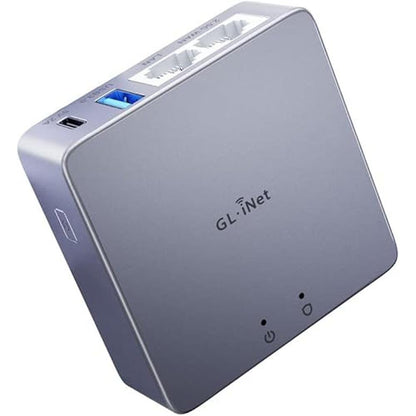 VPN Security: GL-Inet MT2500A Brume 2 Mini VPN Security – Front View