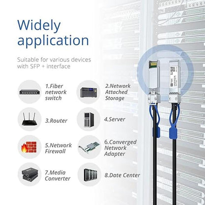 H!Fiber 25G SFP28 SFP+ DAC Cable – In Use