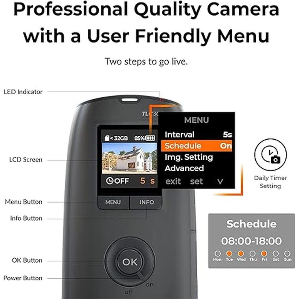Camera Brinno: Brinno TLC300 Time Lapse Camera – Close-up Detail
