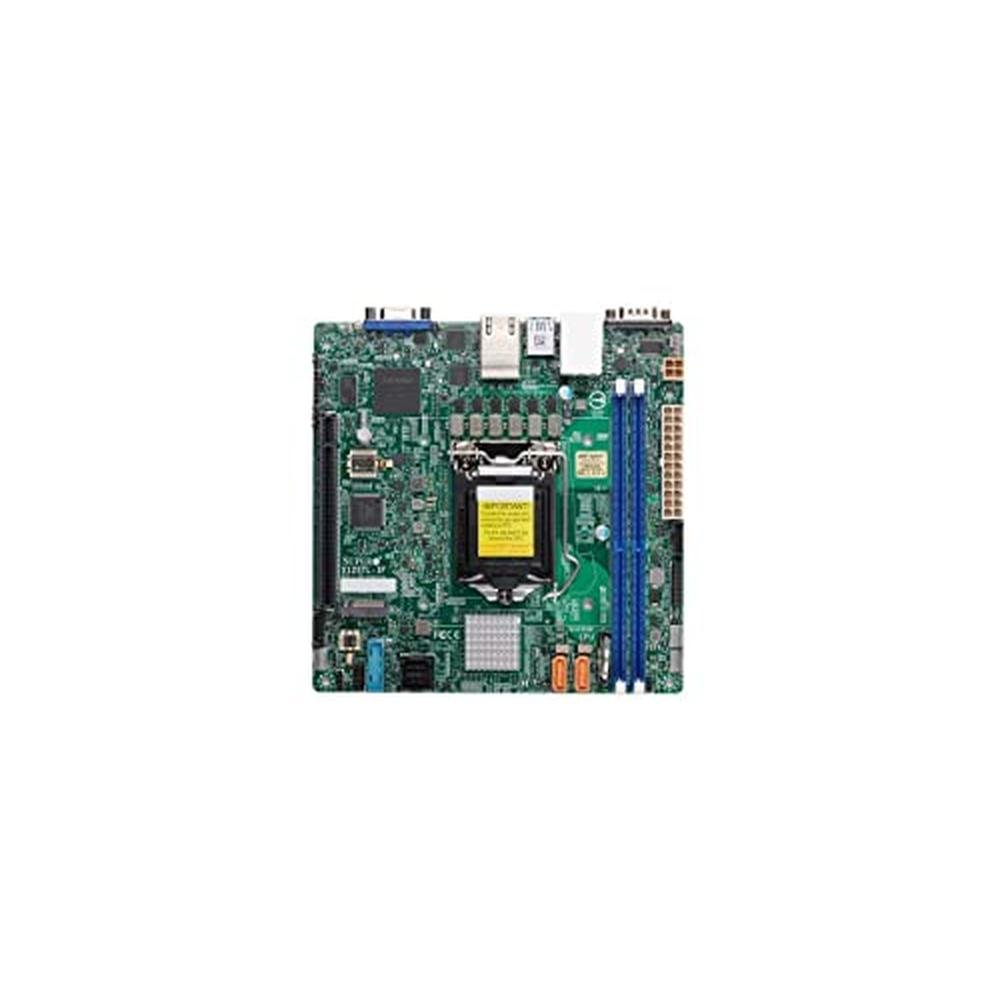Supermicro X12STL-IF Mini ITX Server Motherboard – Front View