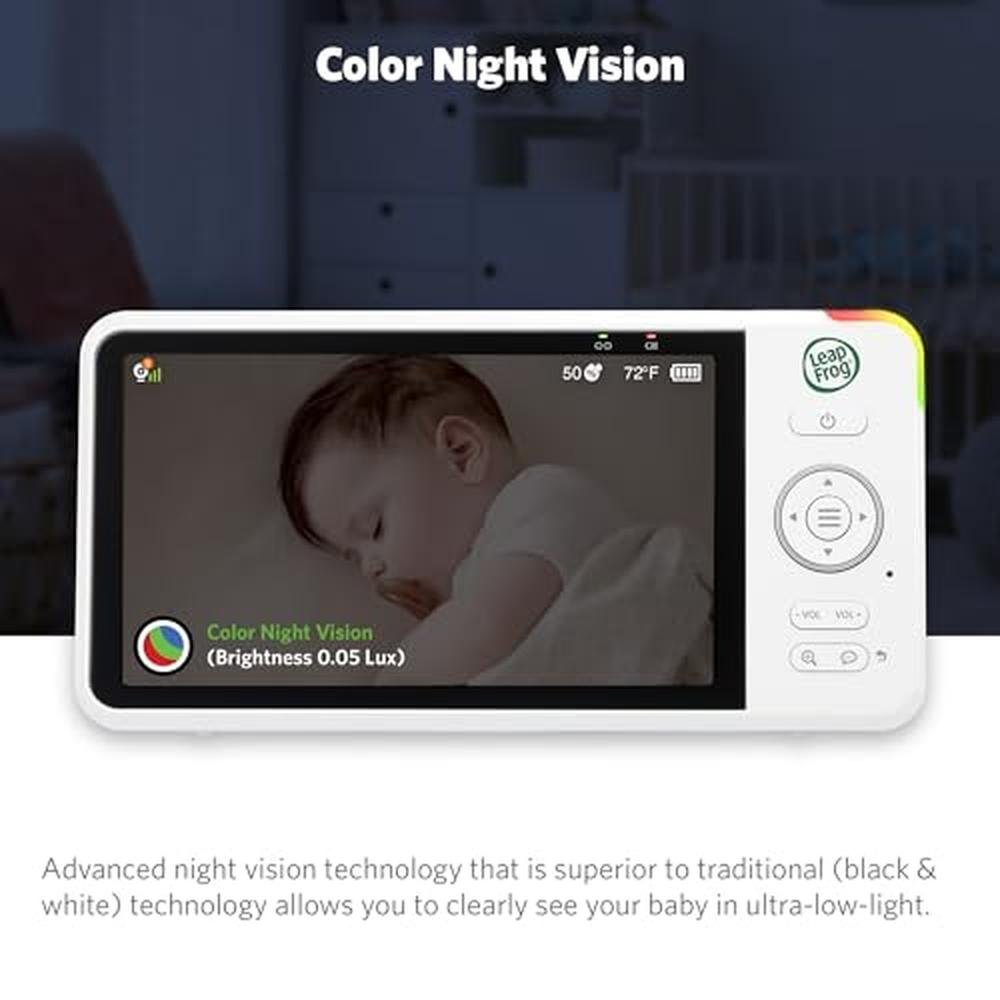 Night Secure: Leap Frog LF1726FHD Baby Monitor 5.5 1080p – Packaging