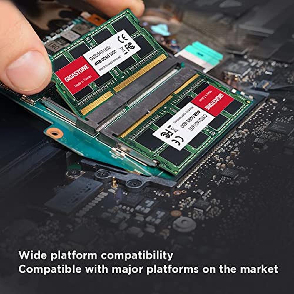 DDR3 PC3: GIGASTONE 8GB Kit 2x4GB DDR3L 1600MHz – Packaging