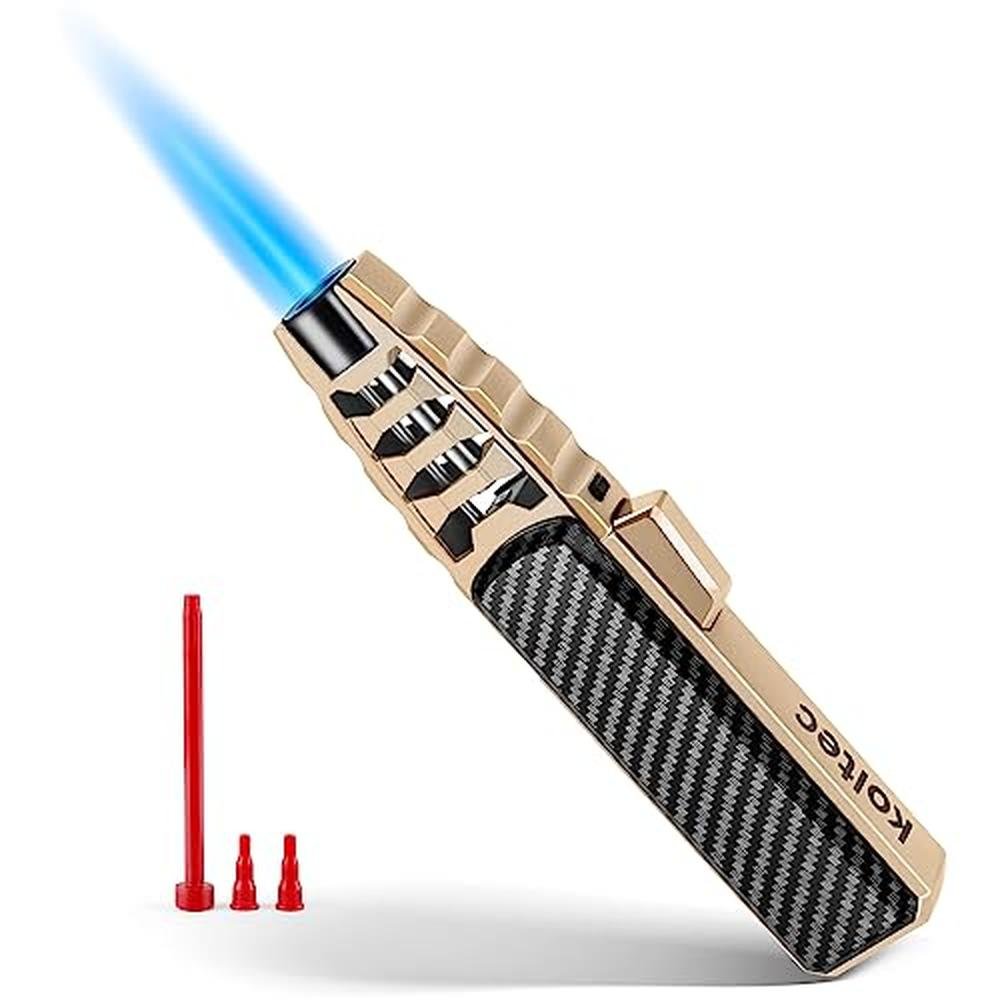 Butane Torch: KOLTEC Outdoor Windproof Cooking Torch – Front View