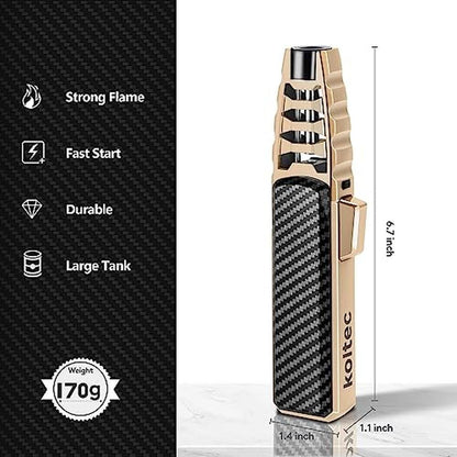 Butane Torch: KOLTEC Outdoor Windproof Cooking Torch – In Use