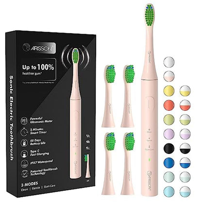 Toothbrush Electric: Arisson Sonic Electric Toothbrush 40 – Front View