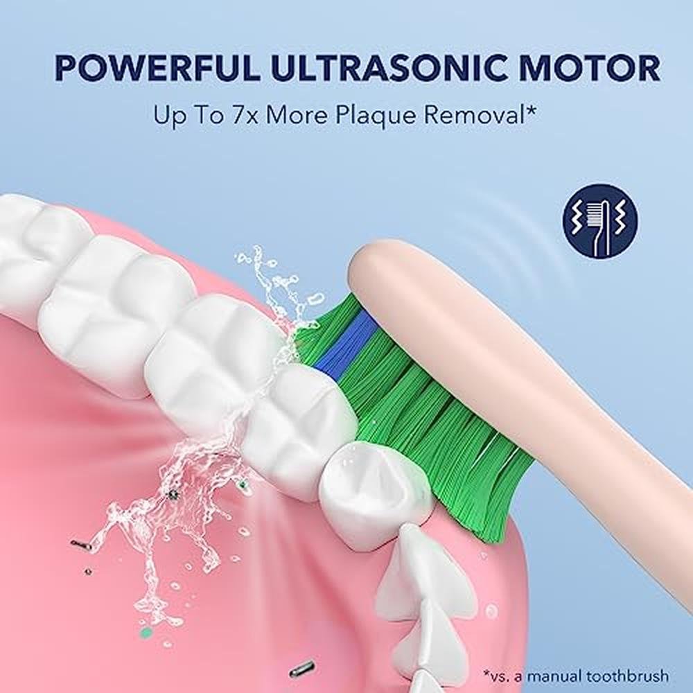 Toothbrush Electric: Arisson Sonic Electric Toothbrush 40 – In Use