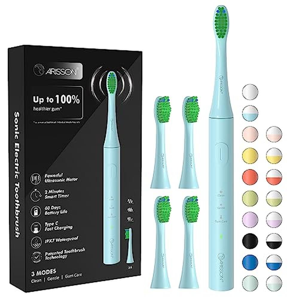 Electric Toothbrush: Arisson Sonic Electric Toothbrush 40 – Front View