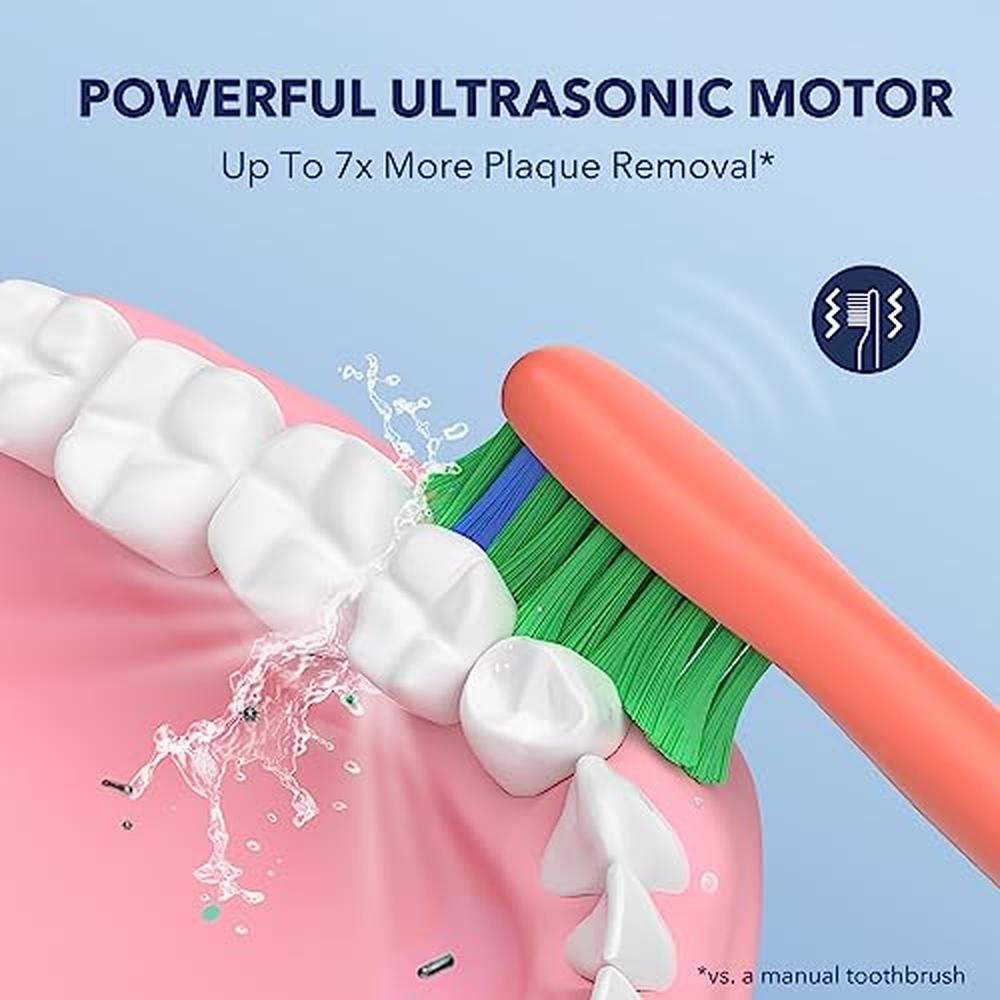 Toothbrush Electric: Arisson Sonic Electric Toothbrush 40 – In Use