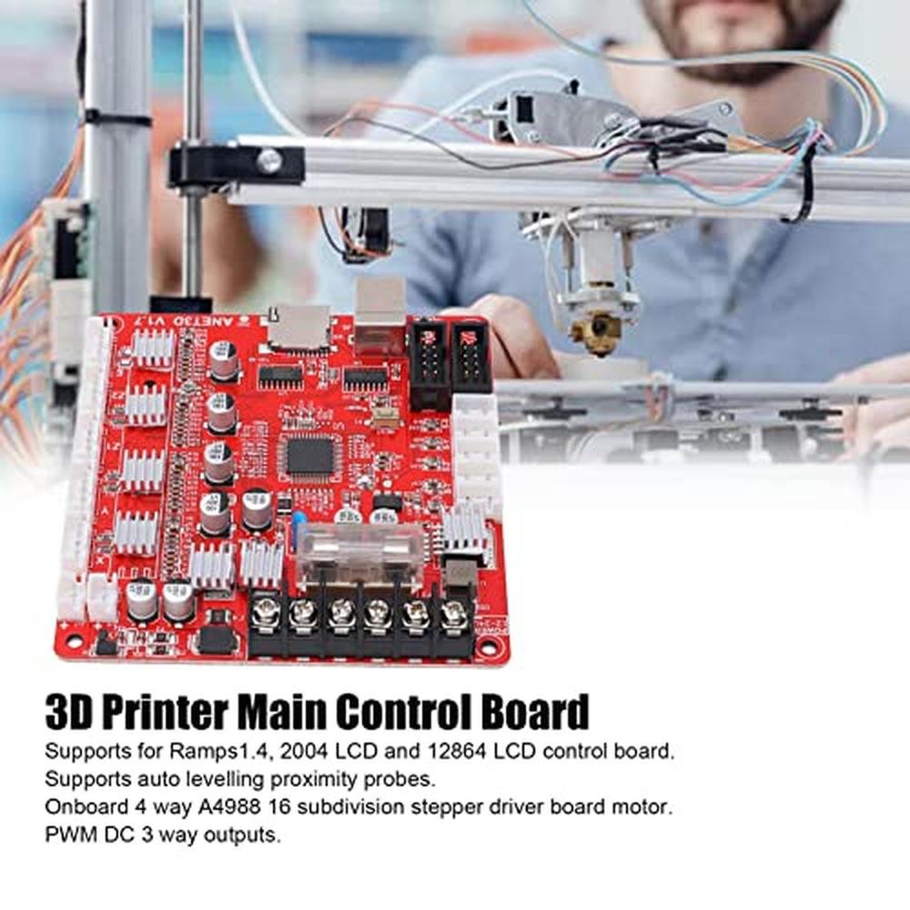 3D Printer Main Board: A8 3D Printer Motherboard 12V/24V – In Use