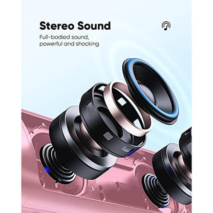 Bluetooth Speaker: Premium Portable Wireless IPX5 – Side View