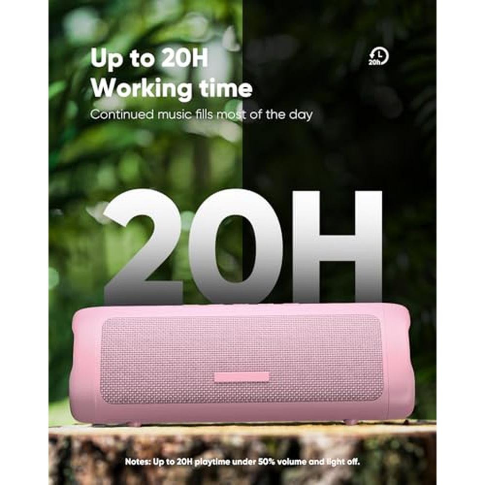 Bluetooth Speaker: Premium Portable Wireless IPX5 – Close-up Detail