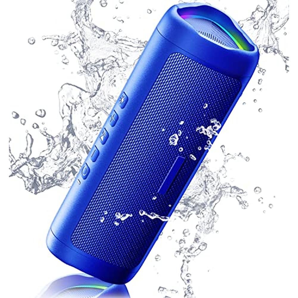 Bluetooth Speaker: Premium Waterproof IPX5 Wireless Speaker – Front View