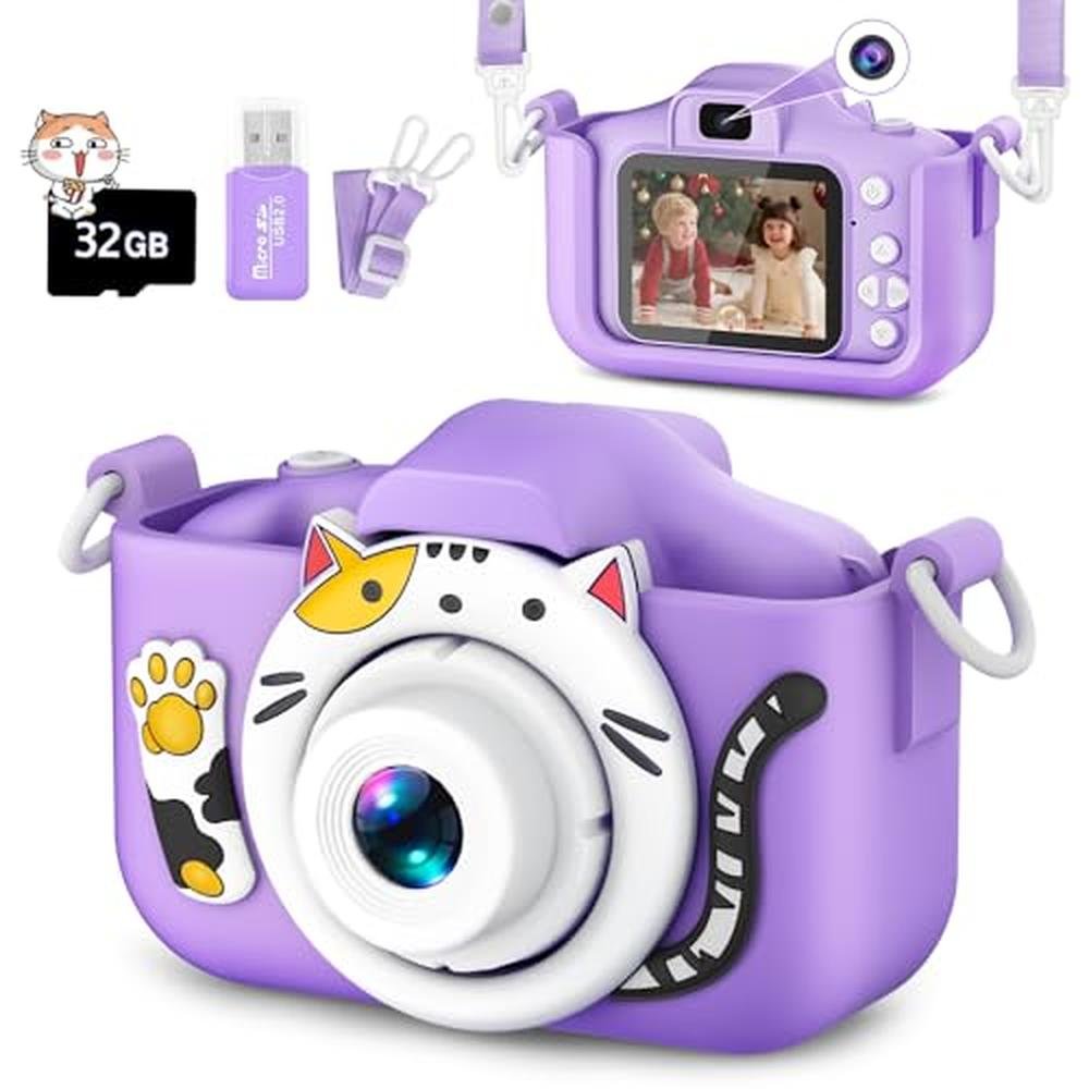 Best Kids Camera for Birthday and Christmas Gifts – Front View