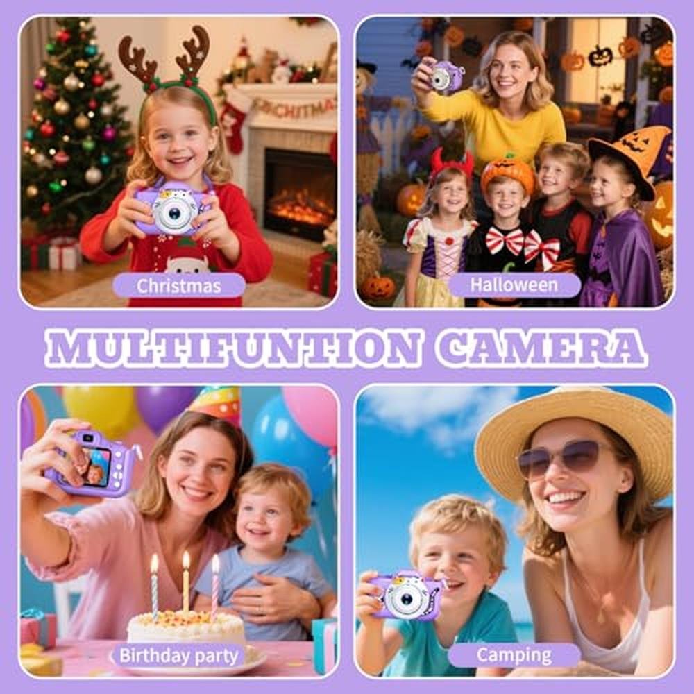 Best Kids Camera for Birthday and Christmas Gifts – Side View
