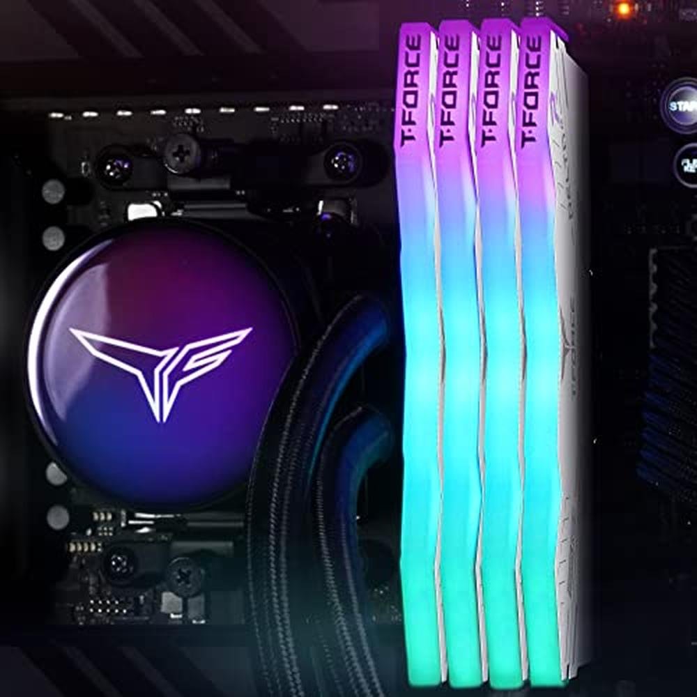 RAM Teamgroup: TEAMGROUP T-Force Delta Alpha RGB DDR5 32GB – Close-up Detail
