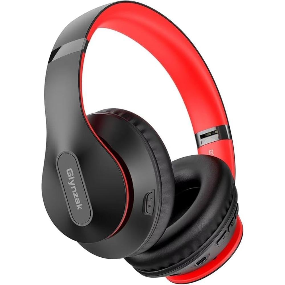 Wireless Bluetooth Headphones Over Ear 65H Playtime HiFi – Front View