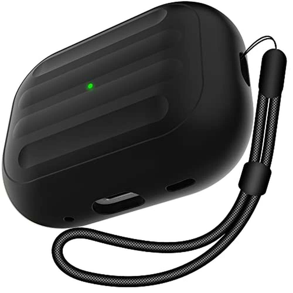 Anti-Lost Case: AirPods Pro 2nd Generation One-Piece Design – Front View