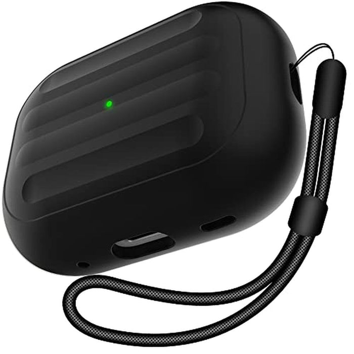 Anti-Lost Case: AirPods Pro 2nd Generation One-Piece Design – Front View