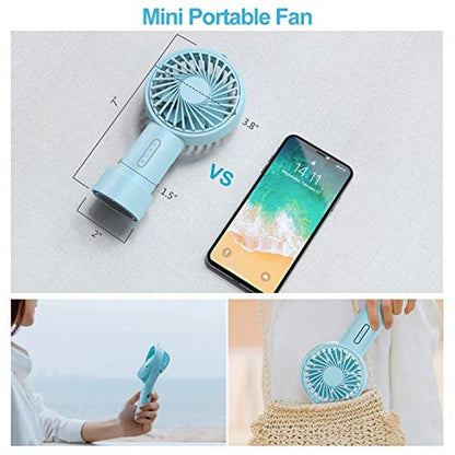 iPow Mini Portable Fan: 3-Speed Adjustable Angle USB – Packaging