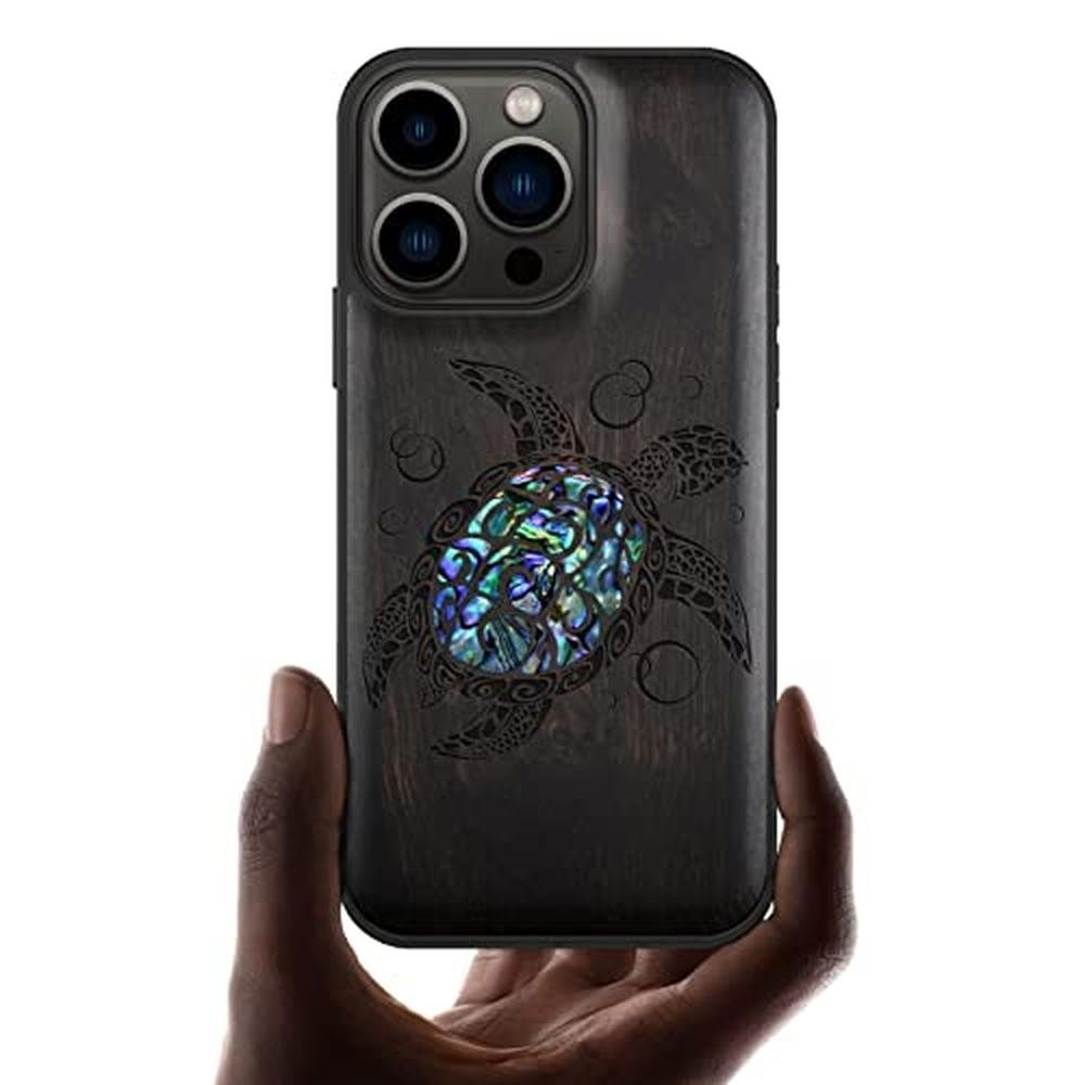 Case Wood: Carveit Designer Wooden Protective Case for – Front View