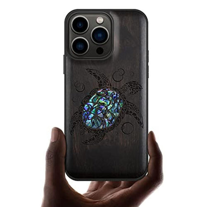 Case Wood: Carveit Designer Wooden Protective Case for – Front View
