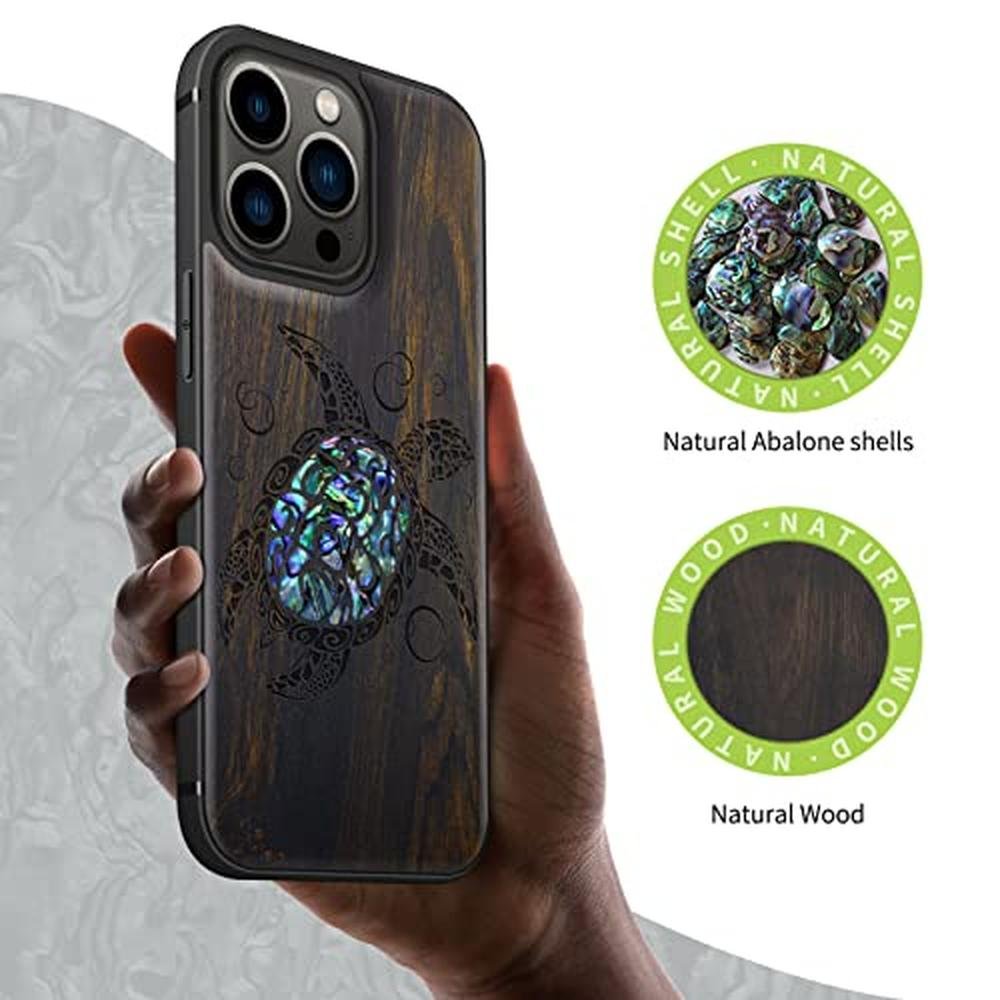 Case Wood: Carveit Designer Wooden Protective Case for – Side View