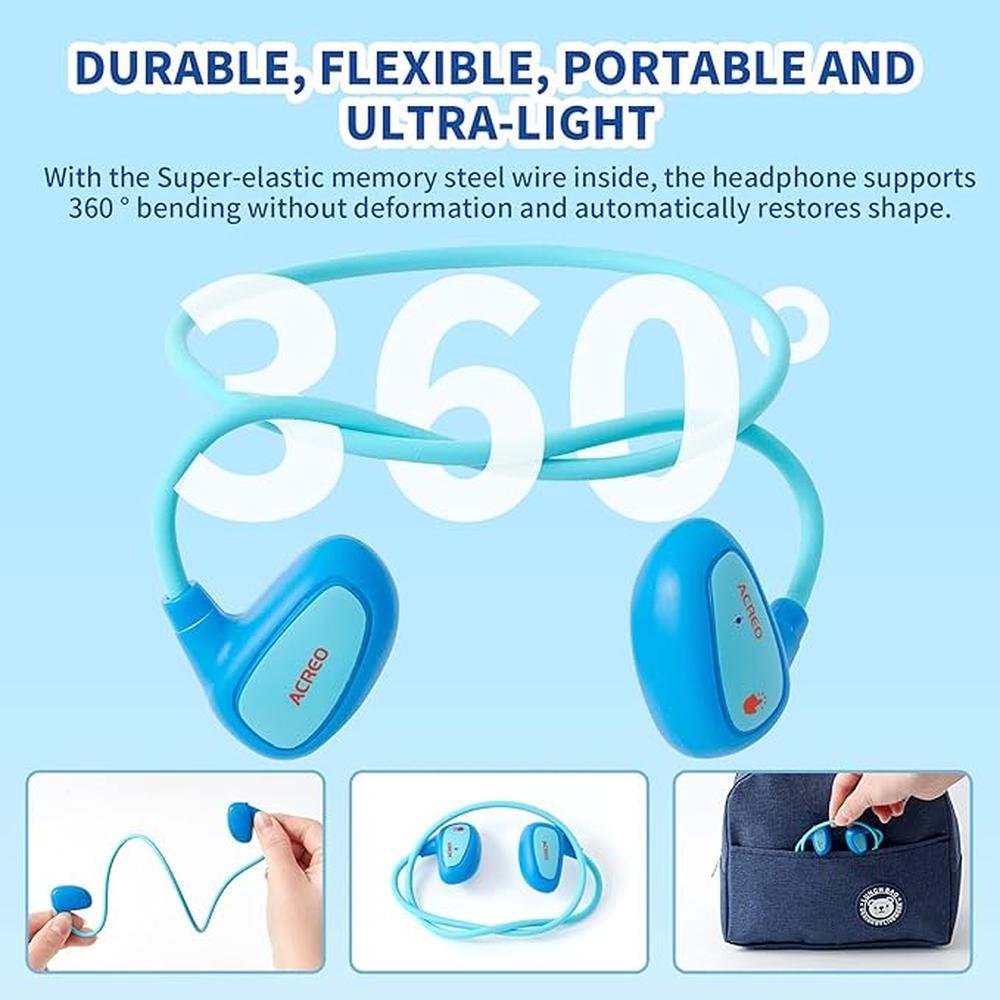 Open Ear Bluetooth Wireless Headphones with MIC for Children – Packaging
