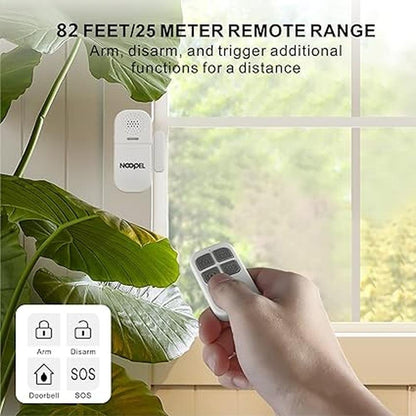 Door Alarm: Noopel 130db Window Alarm Sensors for Kids – Close-up Detail