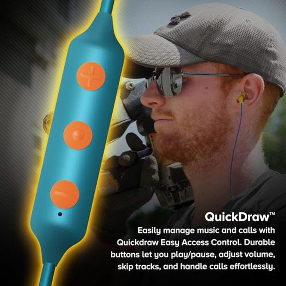 Plugfones Basic Pro: Wireless Bluetooth Foam Earplug – In Use