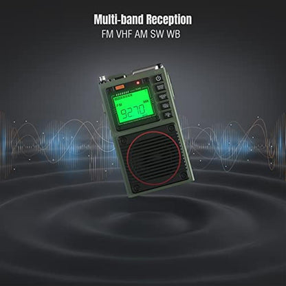 Radio Shortwave: Raddy RF75A APP Control Portable Shortwave – Close-up Detail