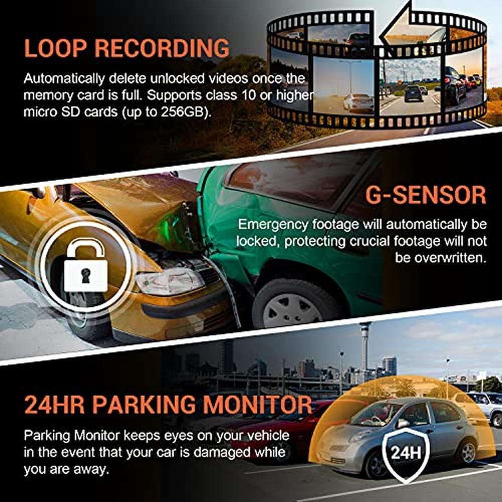 RexingUSA V1P 4K Dual Channel Dash Cam – Packaging