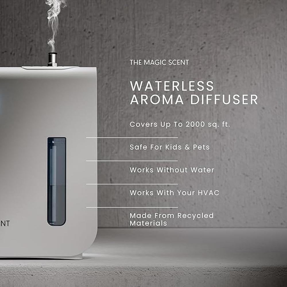 Diffuser Scent: THE MAGIC SCENT Air Machine for Home – Side View