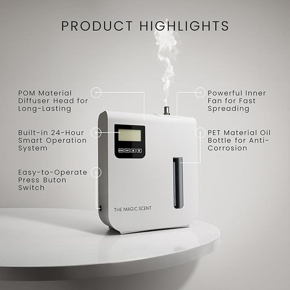 Diffuser Scent: THE MAGIC SCENT Air Machine for Home – In Use