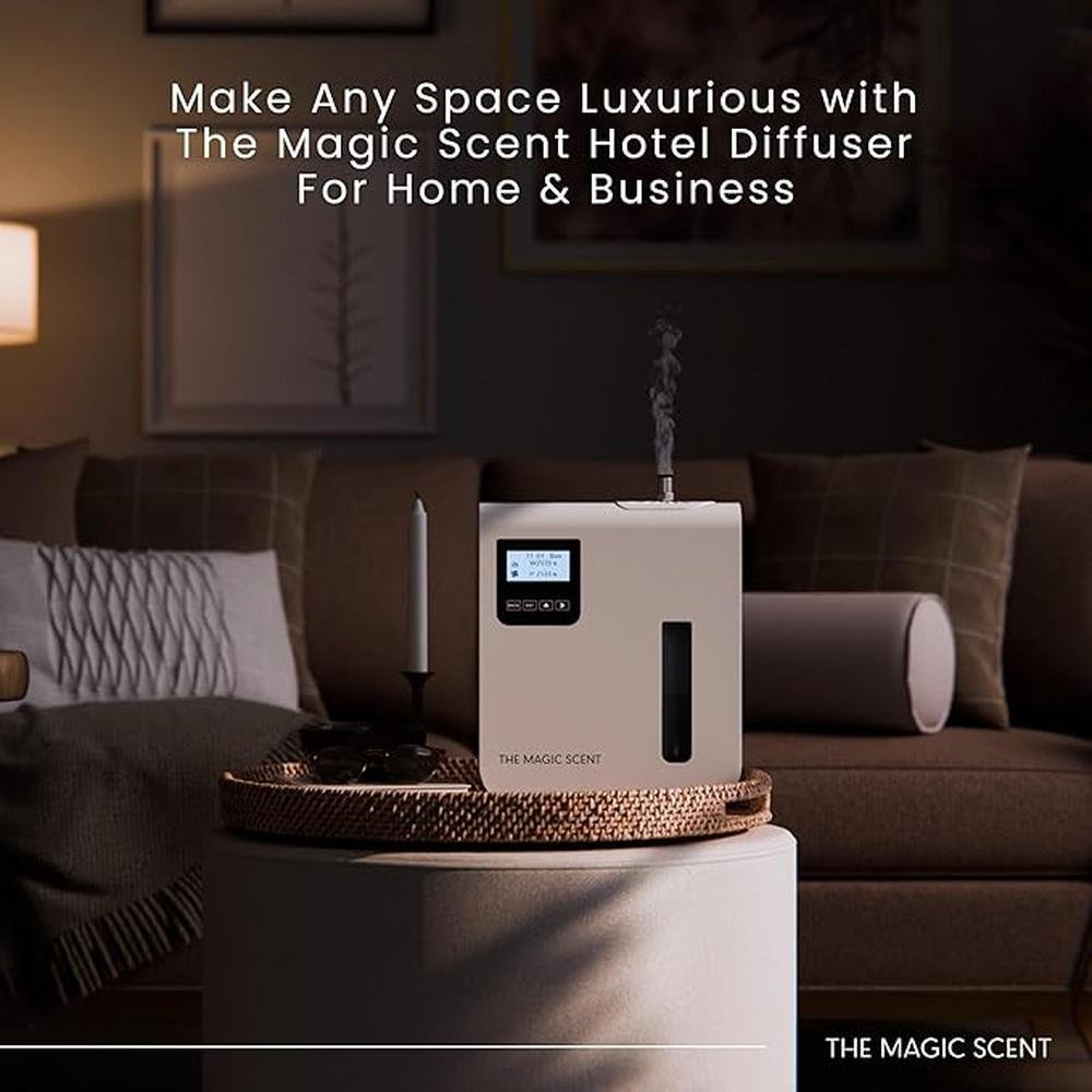 Diffuser Scent: THE MAGIC SCENT Air Machine for Home – Packaging