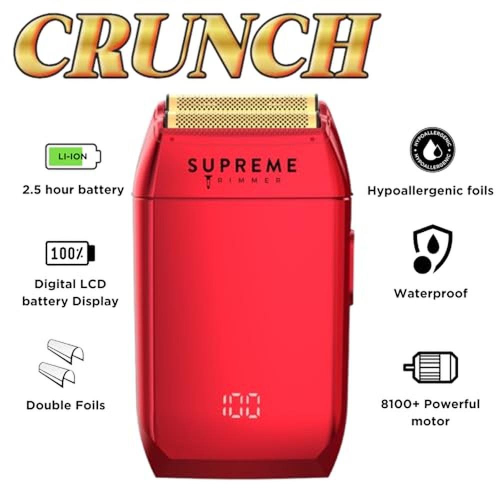 Electric Razor for Men: Supreme Trimmer Crunch STF602 – Side View