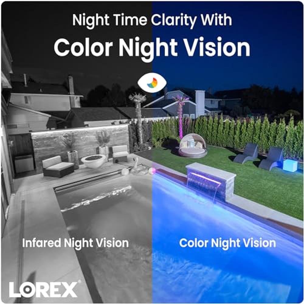 Camera Lorex: Lorex Fusion 4K Metal Bullet Camera – Close-up Detail