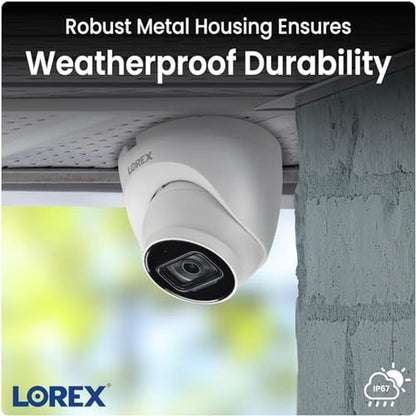 Camera Lorex: Lorex Fusion 4K Metal Bullet Camera – In Use