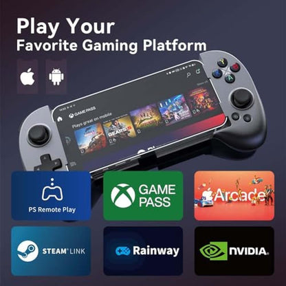 Premium Mobile Gaming Experience – Side View