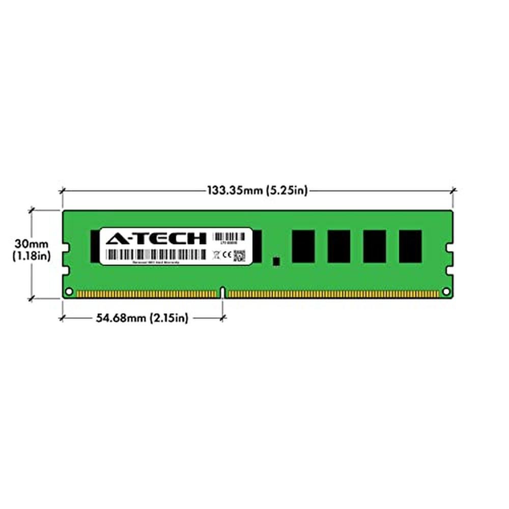 Tech Server: A-Tech 32GB Kit 4x8GB 2Rx8 PC3L-12800E DDR3 – Close-up Detail