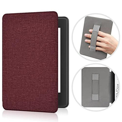 Kindle Paperwhite Case: Zcooooool Fabric Cover for 6.8-inch – Front View