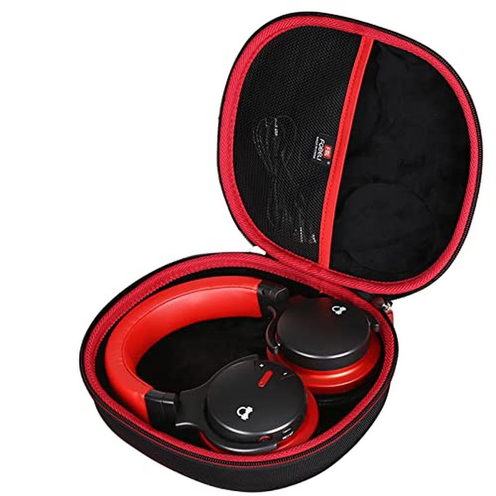 Case FBLFOBELI: Hard Headphone Storage Case for Silensys E7 – Side View